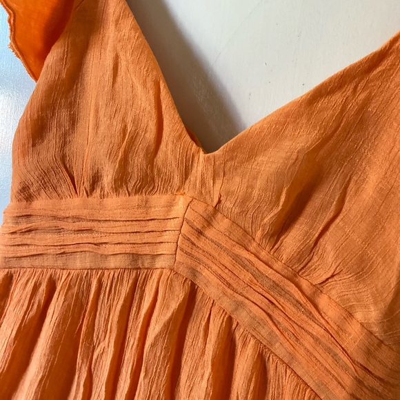 Orange Midi Dress - Picture 3 of 3